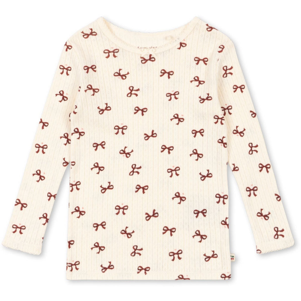 Konges Sløjd Bow Rouge Minnie Blouse Gots