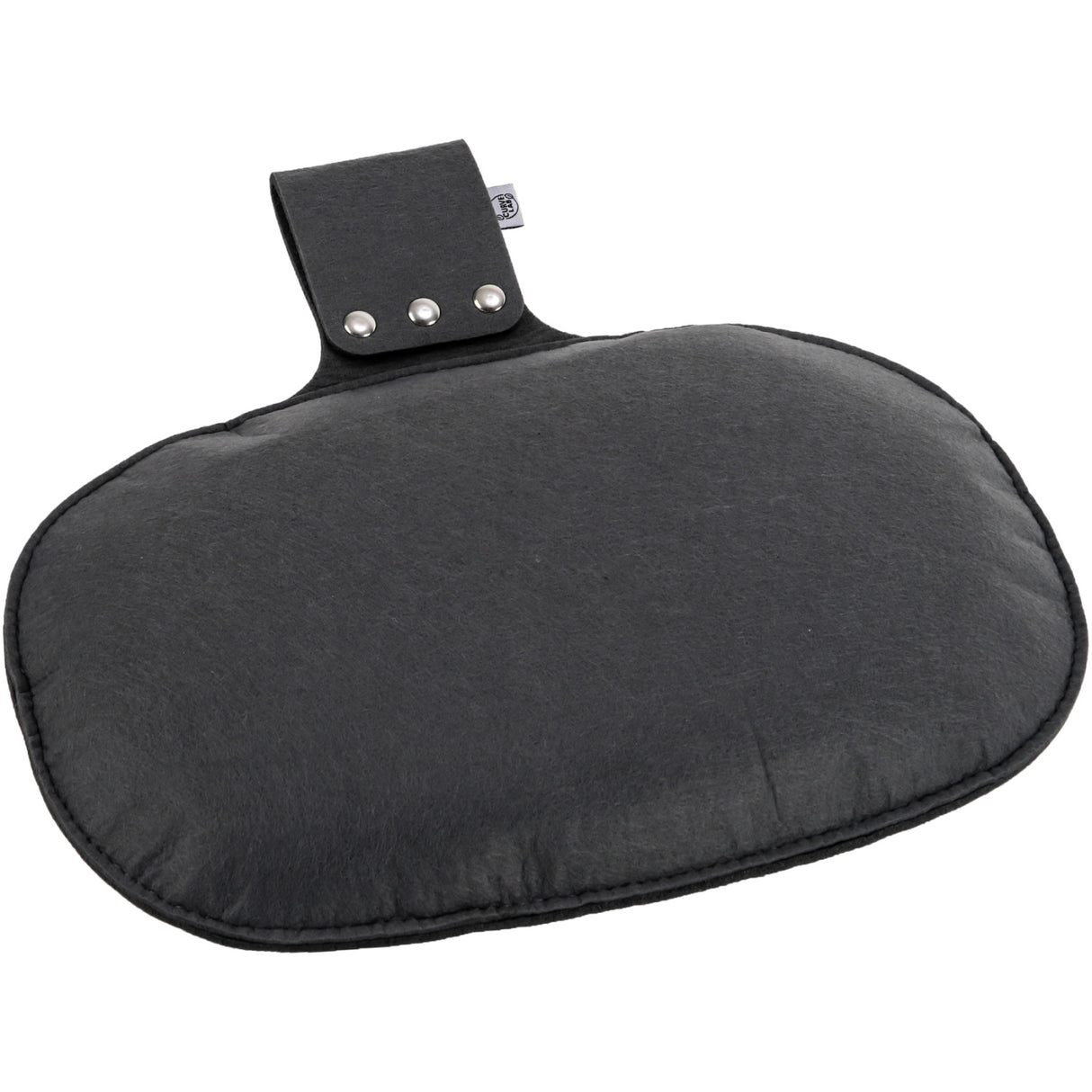 Curve Lab Grey Felt Pillow