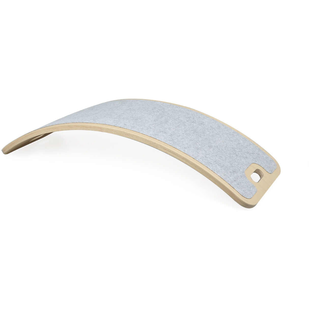 Curve Lab Light Grey Perfect Arc Balance Board Felt