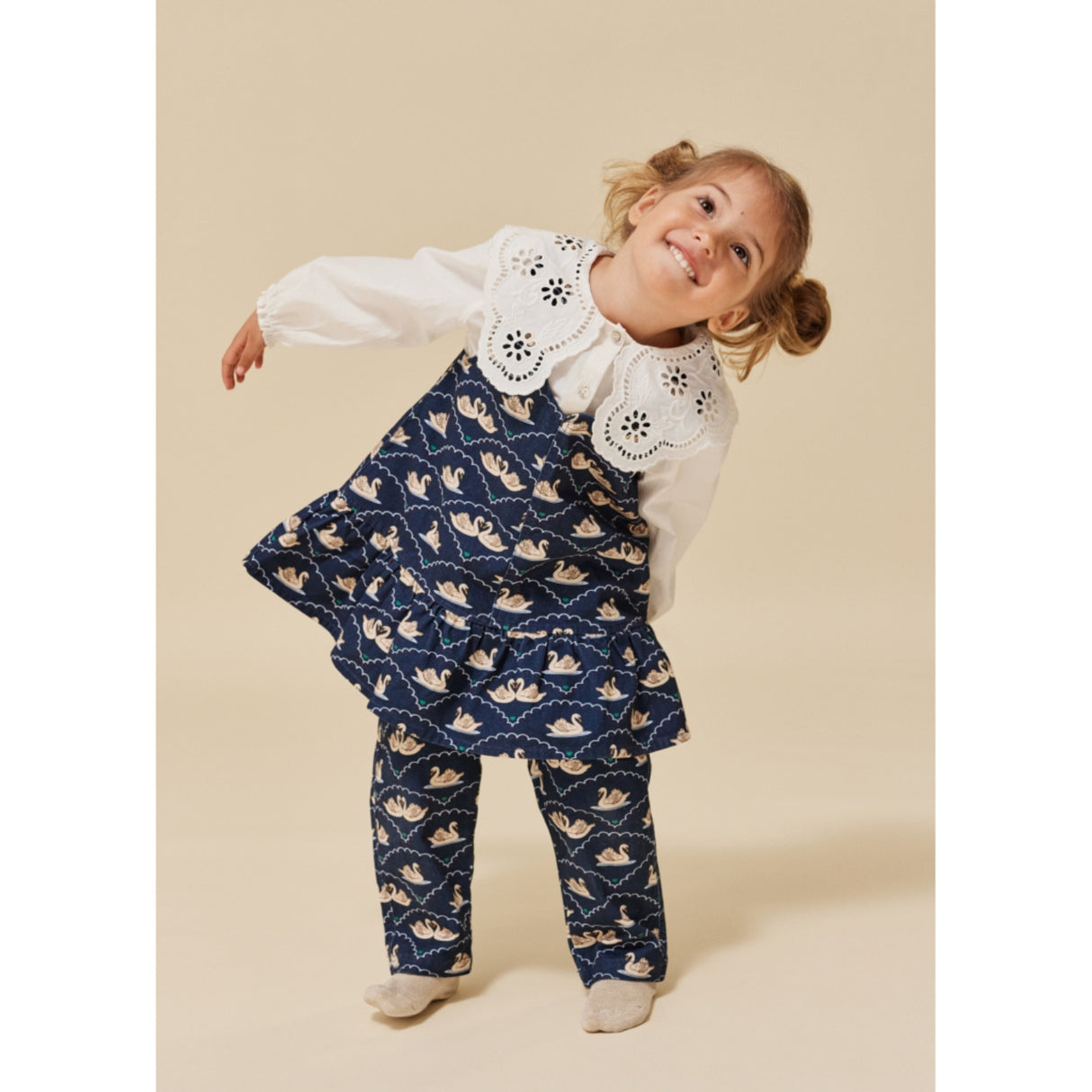 Konges Sløjd x Luksusbaby Swan Eclipse Fen Pants