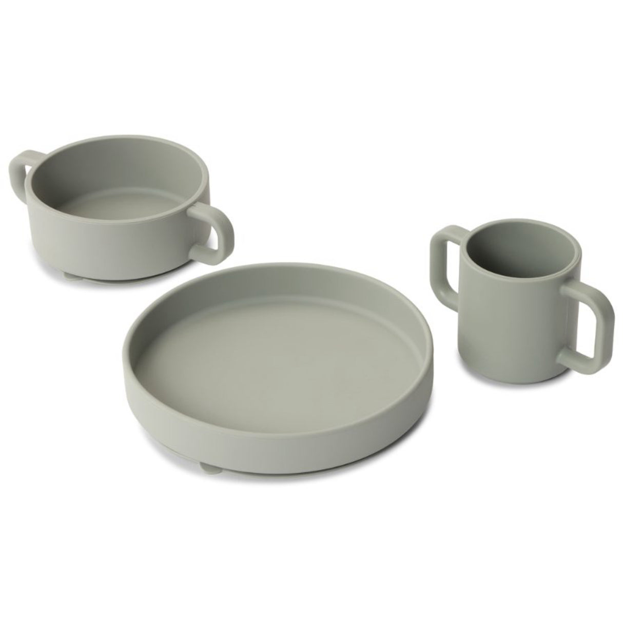 Everleigh & Me Charcoal Dinner Set
