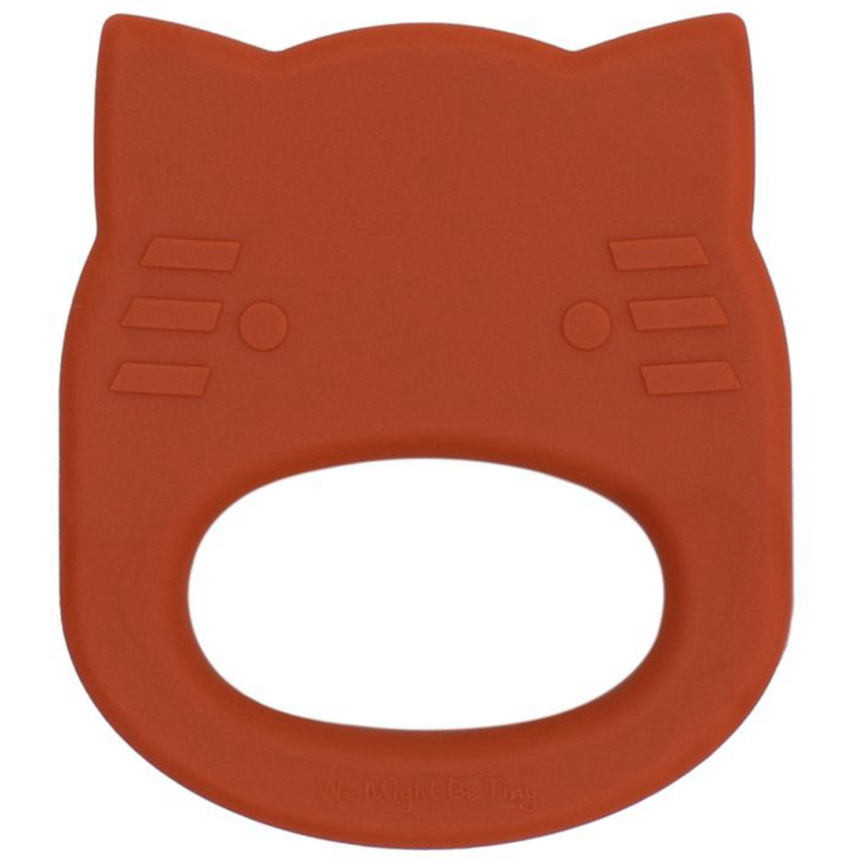 We Might Be Tiny Orange Teether Kat