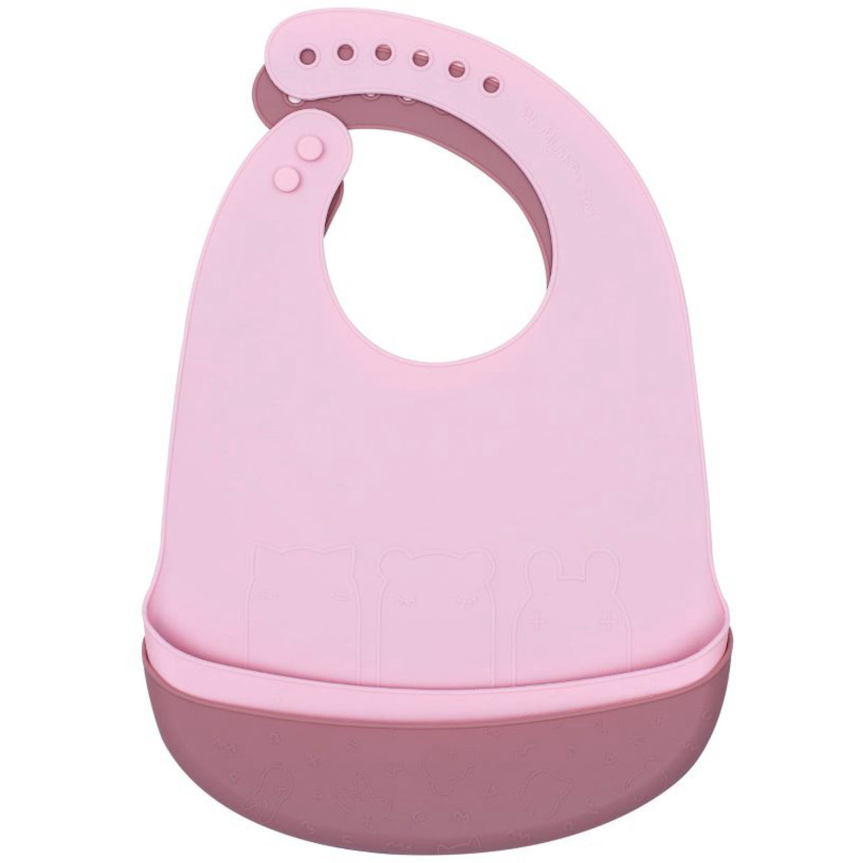 We Might Be Tiny Lyserød & Støvet Rosa 2-Pack Bibs