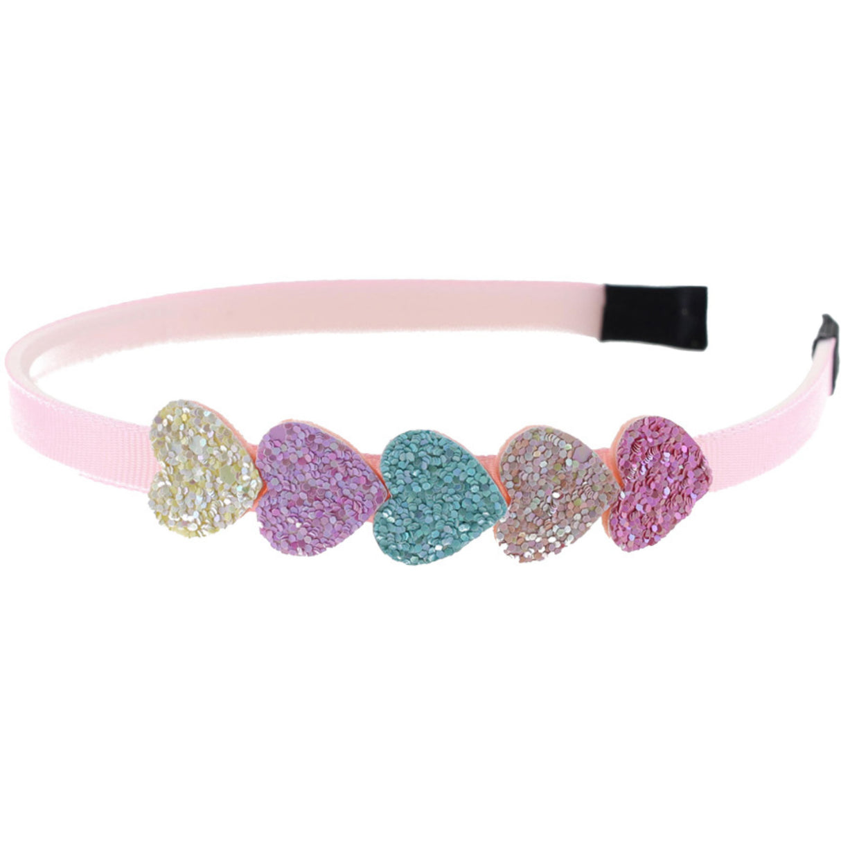 Bow's by Stær Rainbow Pastel Heart Headband