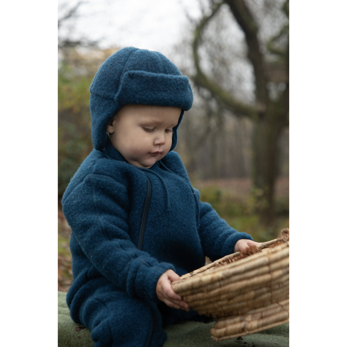 Joha Dark Turquoise Onesie 2-I-1