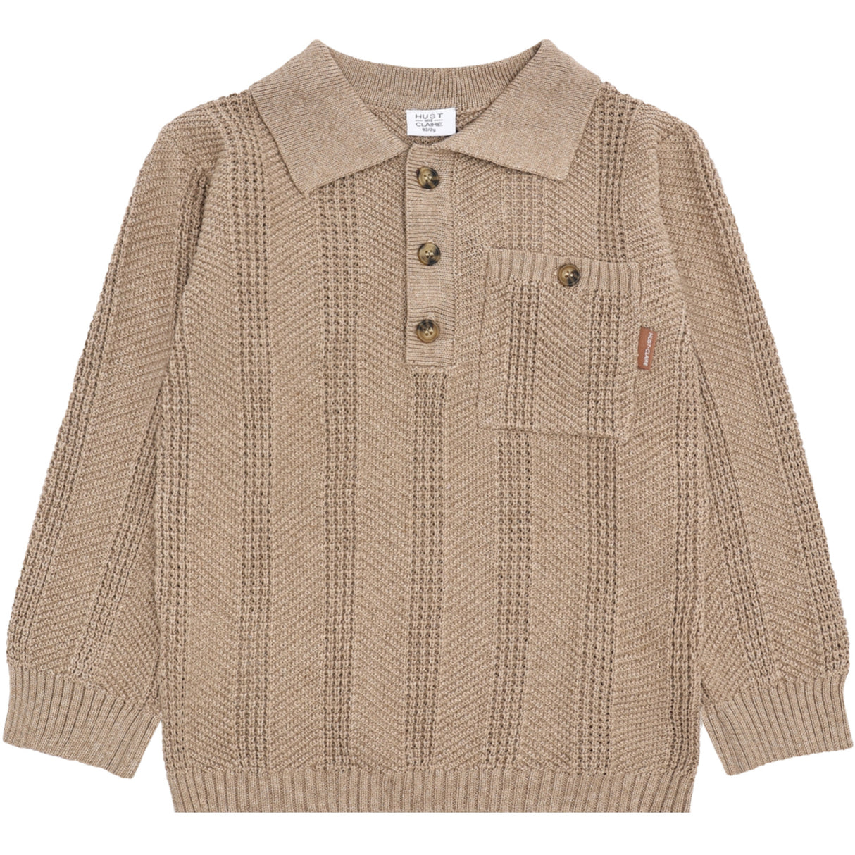 Hust & Claire Biscuit Pelle Structure