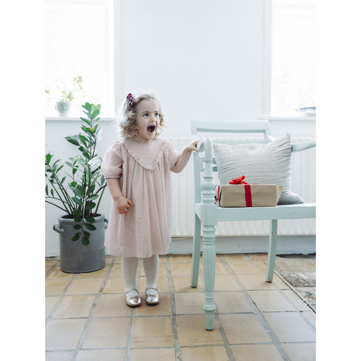 Hust & Claire Dusty Rose Karoline Tulle