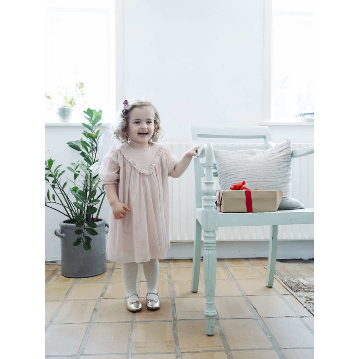 Hust & Claire Dusty Rose Karoline Tulle