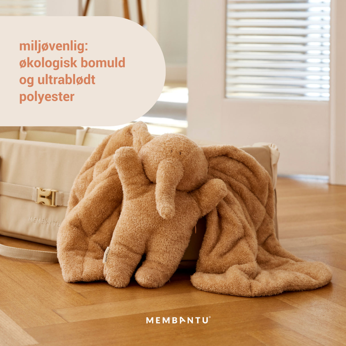 MEMBANTU Brown Warm & Weight Plush Magma01