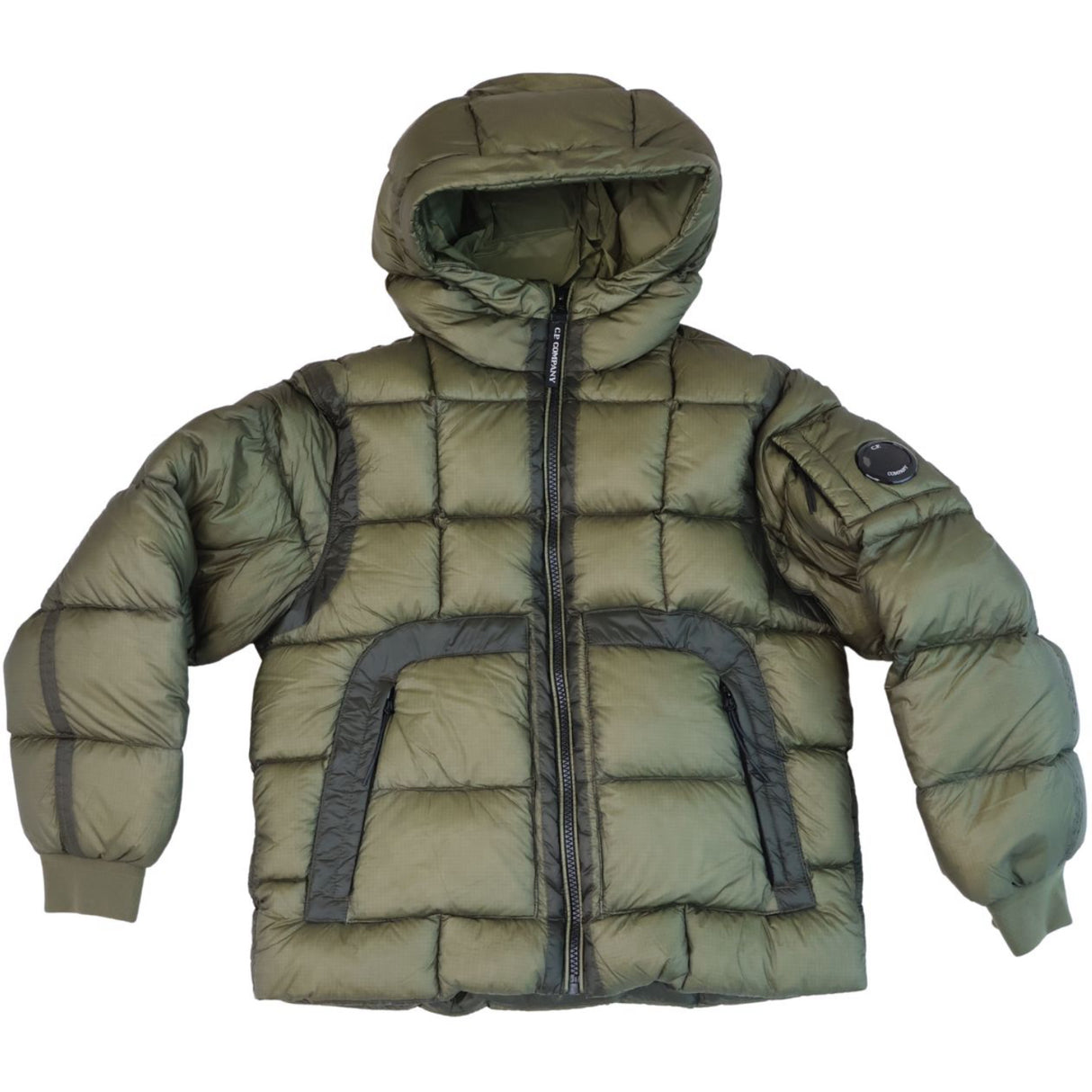 C.P. Company Caper Green Feather Jacket