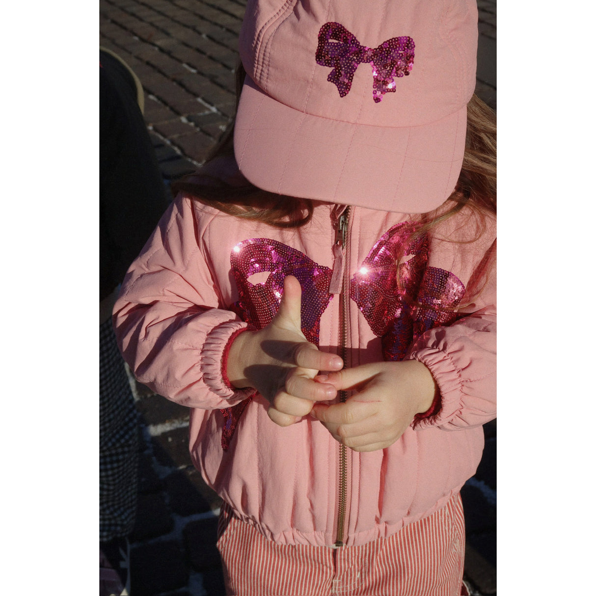 Konges Sløjd Rosette Juno Sequin Bomber Jacket