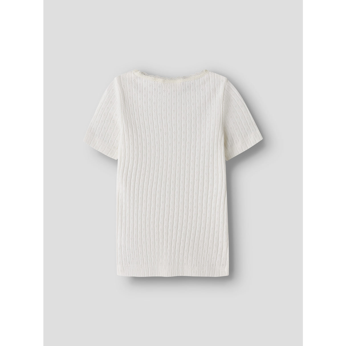 Lil'Atelier Coconut Milk Nmfhaldis Ss Slim Top Lil