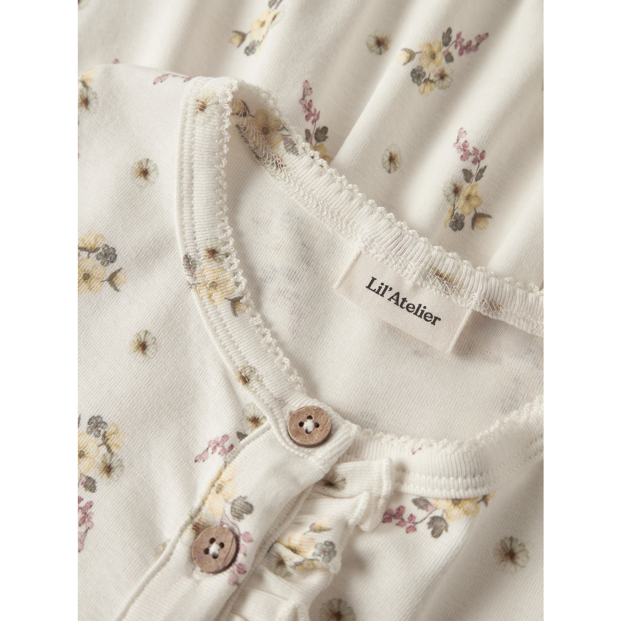 Lil'Atelier Coconut Milk Flower Nmfgayo Smi Ss Dress Lil