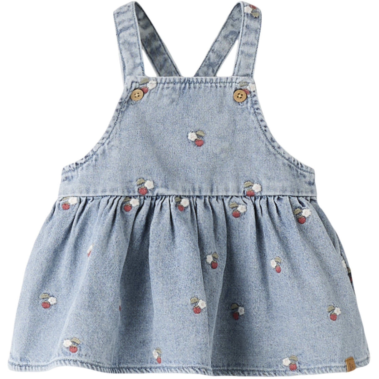 Lil'Atelier Medium Blue Denim Emb Nbffunda Dnm Emb Skirtall 2106-Fd Lil