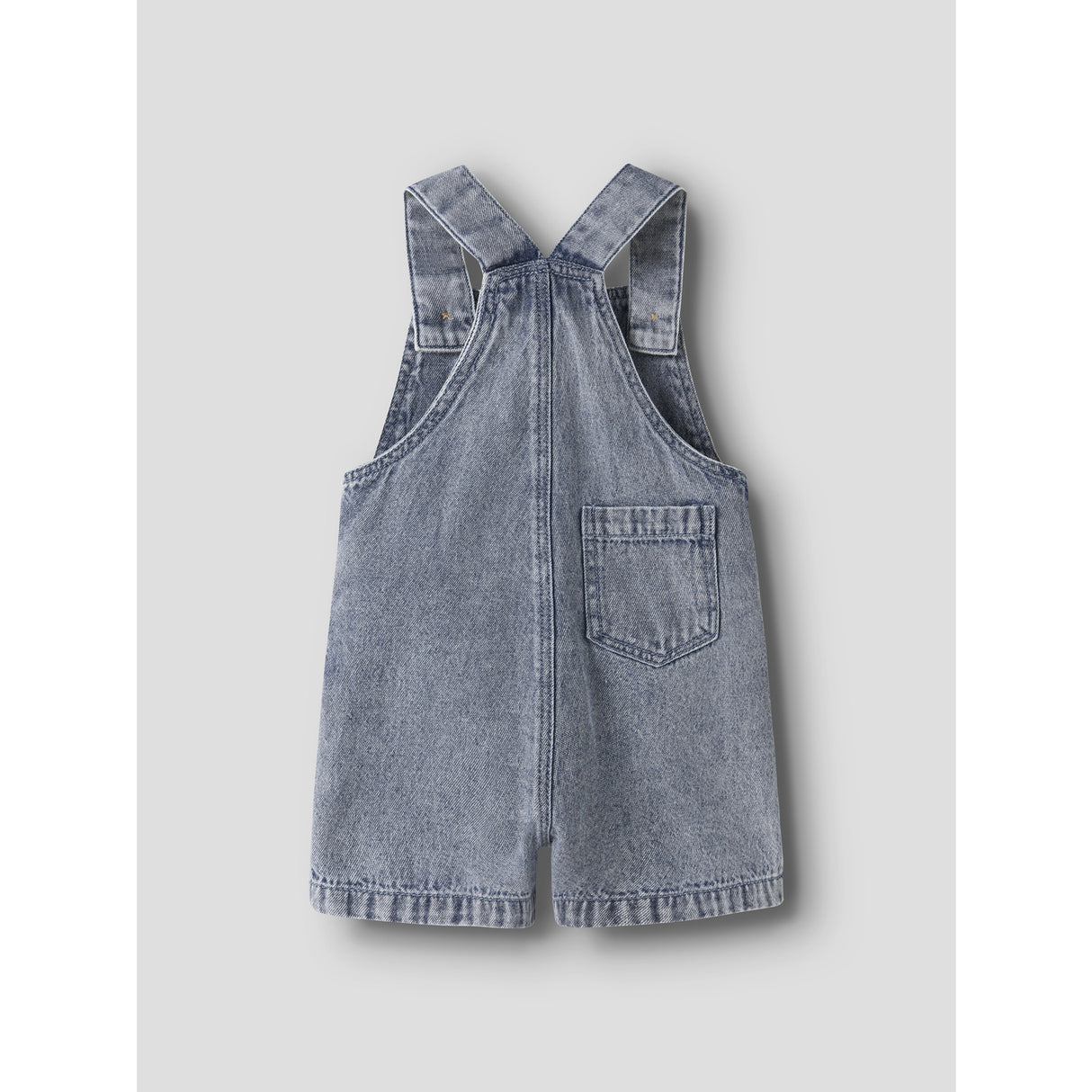 Lil'Atelier Medium Blue Denim Nbmfunda Loose Shortall 5552-Fd Lil