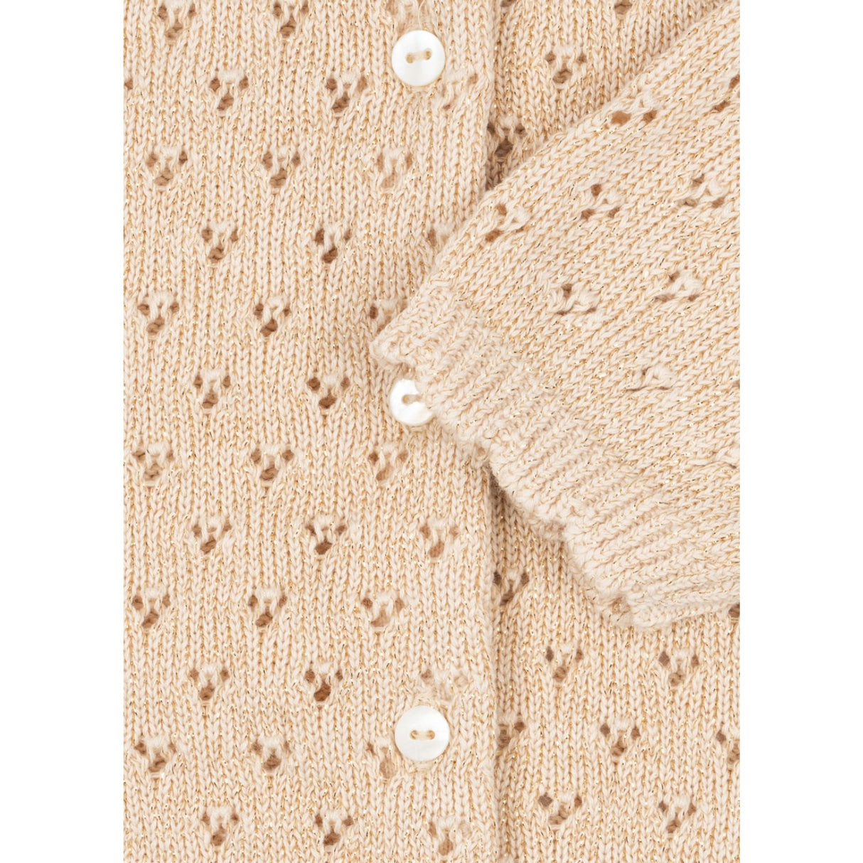 Konges Sløjd Buttercream Holiday Knit Cardigan