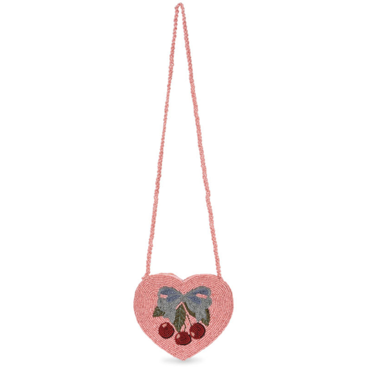 Konges Sløjd Amarena Beaded Heart Bag