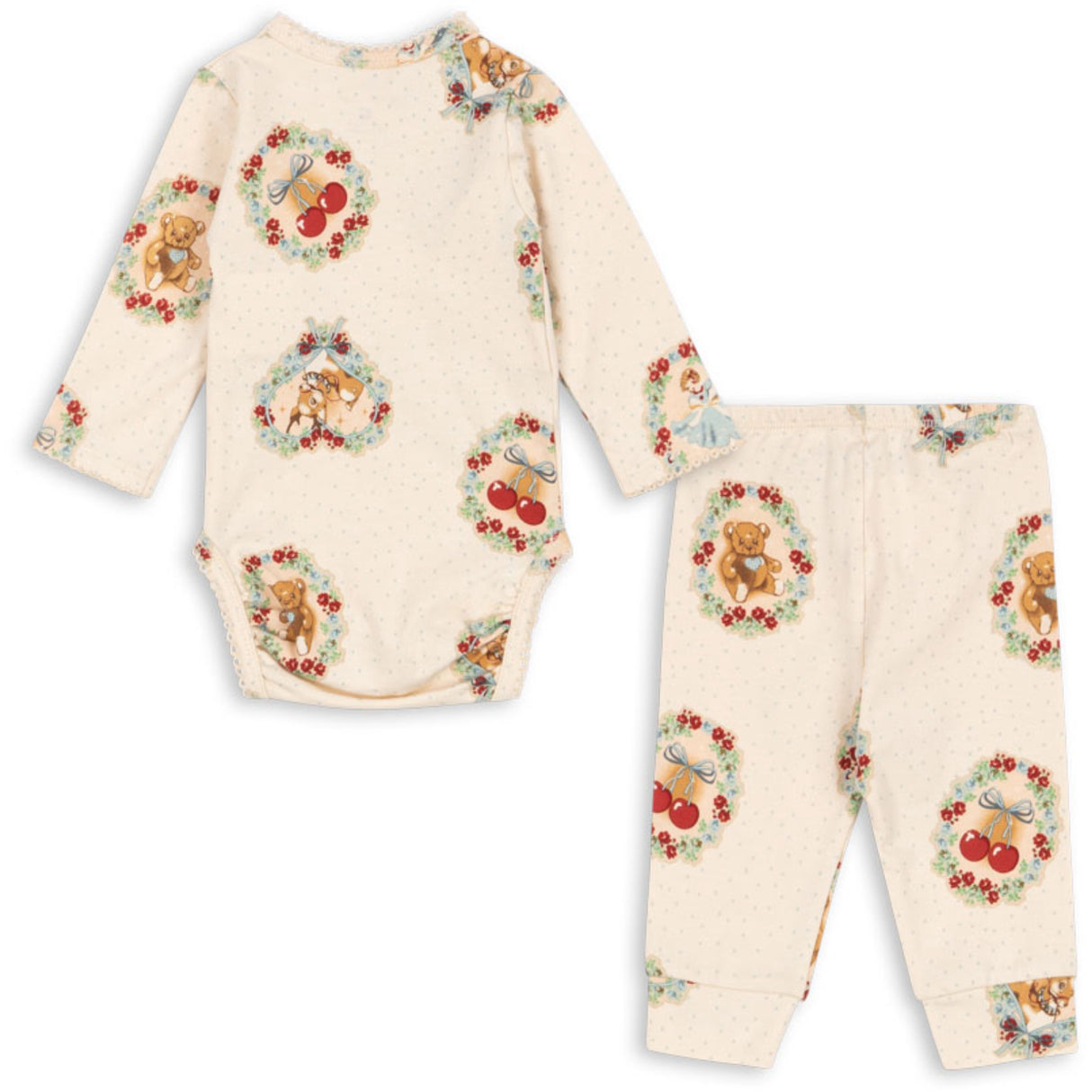 Konges Sløjd Deer Diary Basic Newborn Set Gots