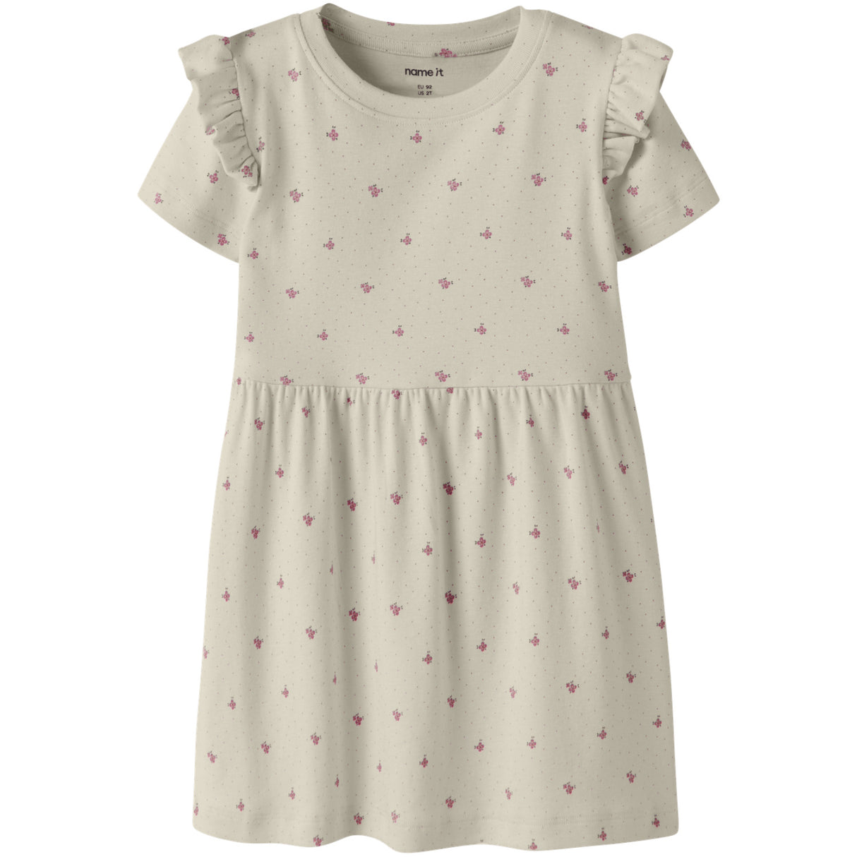 Name It Almond Milk Nmfhannis Cap Sl Dress