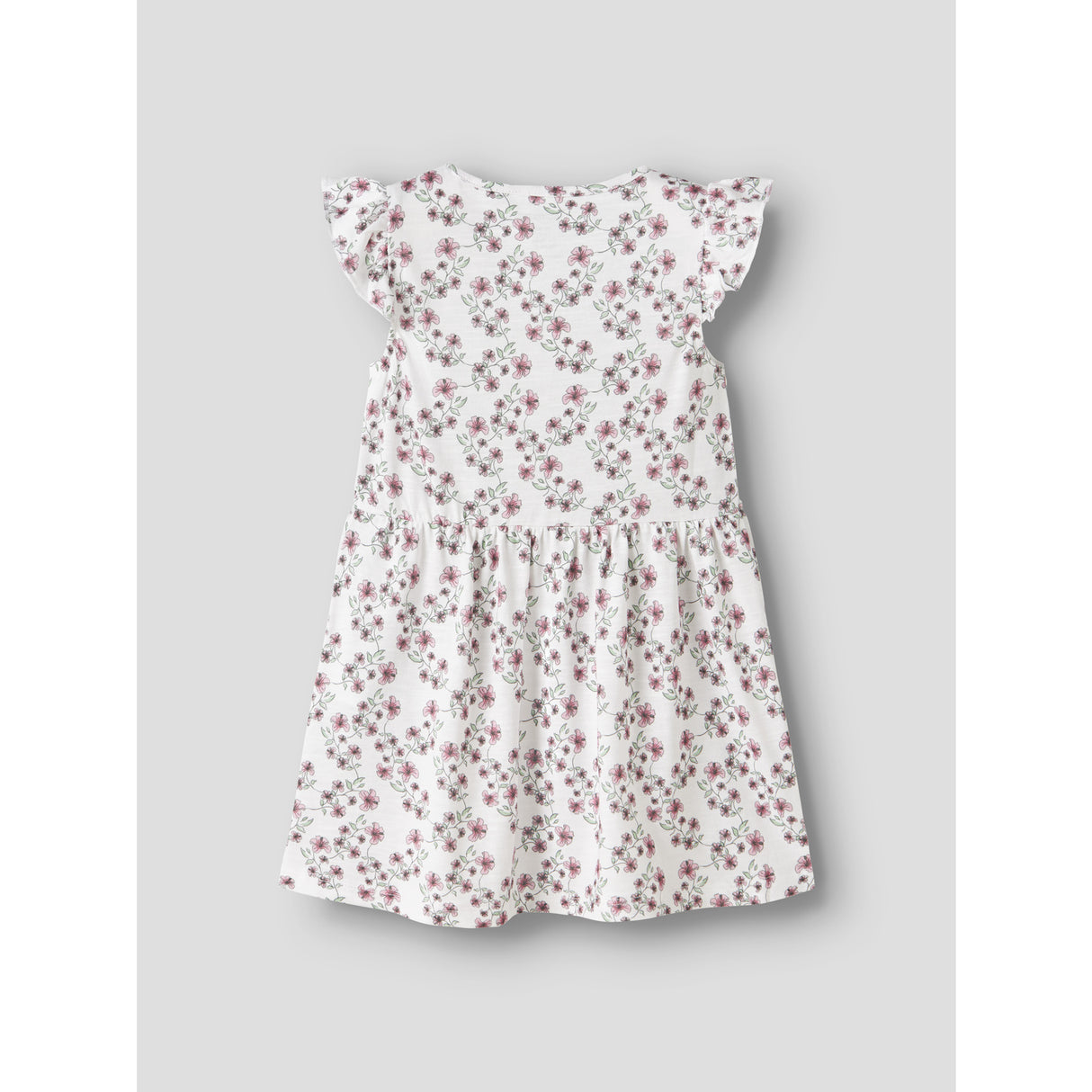 Name It Bright White Nmfhailedo Cap Sl Dress
