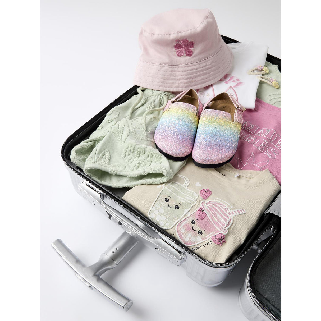Name It Cradle Pink Flower Nmfjolo Bucket Hat