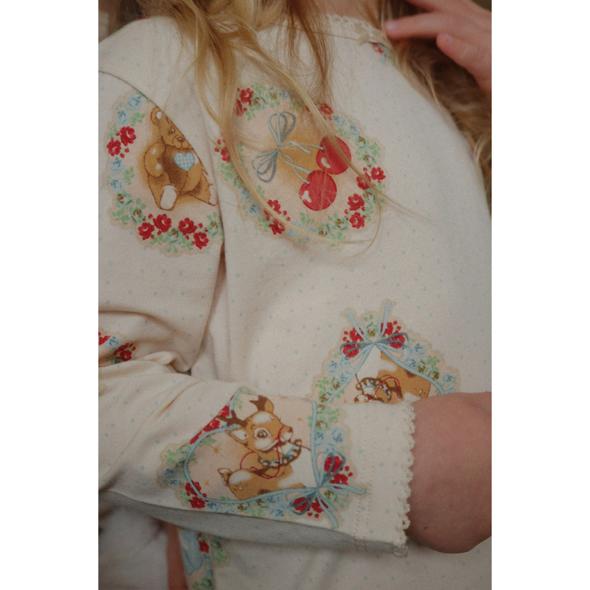 Konges Sløjd Deer Diary Basic Blouse/Pants Set Gots