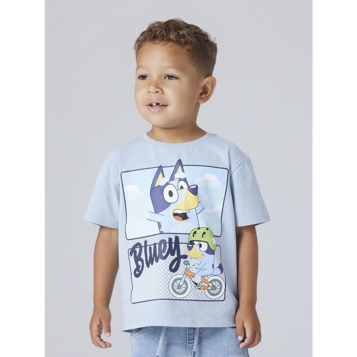 Name It Blue Fog Nmmmalih Bluey Nreg Ss Top Sky