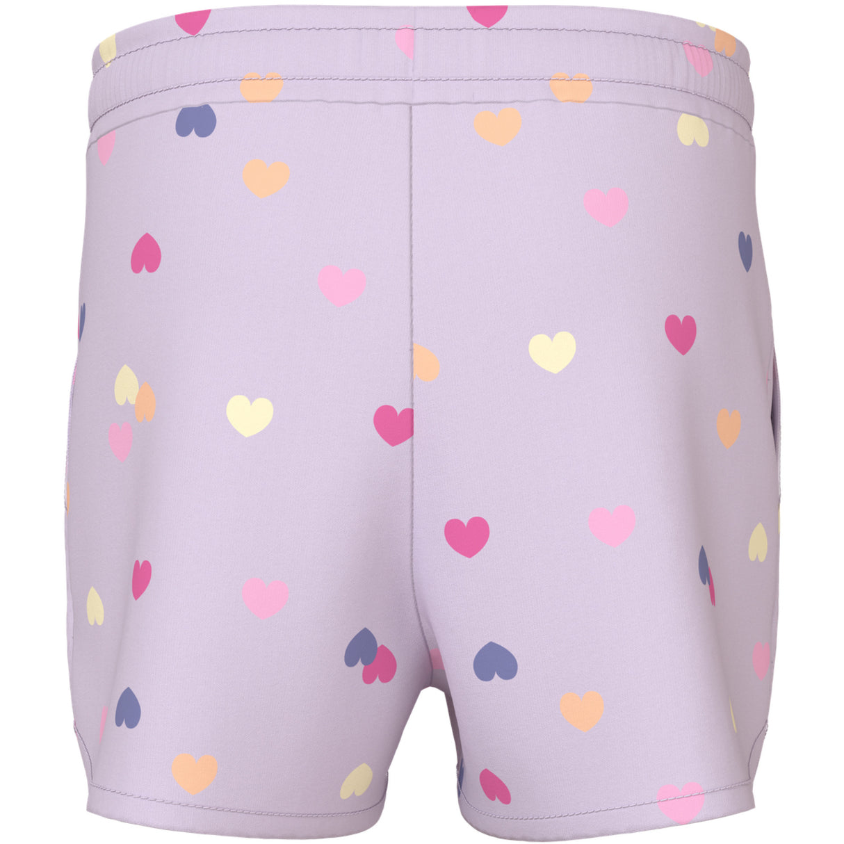 Name It Lavender Fog Colorful Hearts Nmfvigga Shorts F1 Noos