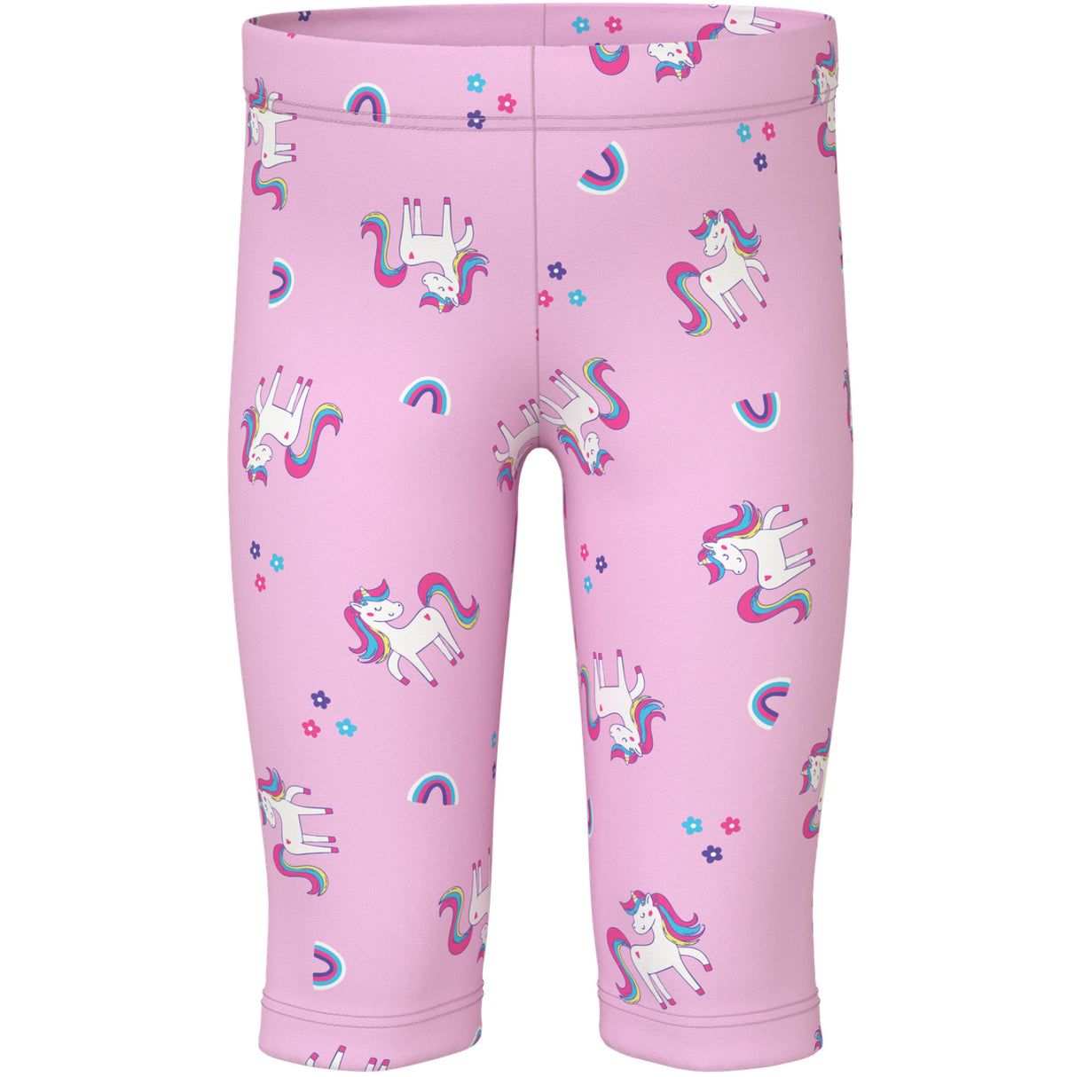 Name It Pirouette Unicorn Nmfvivian Aop Capri Leggings