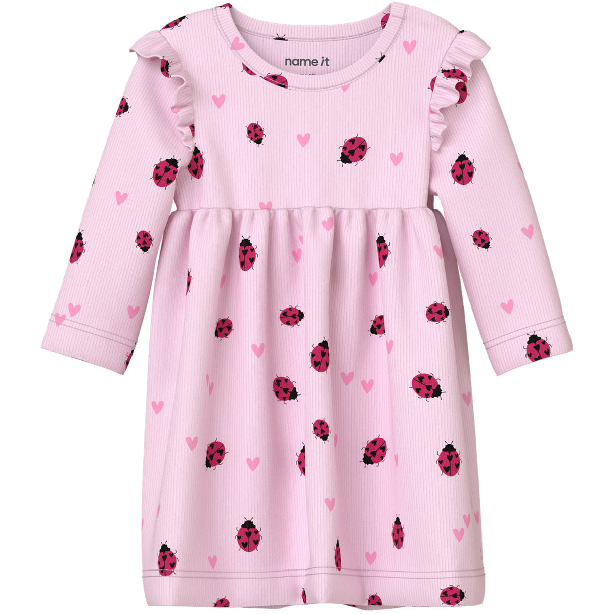 Name It Cradle Pink Nbfhaline Ls Dress