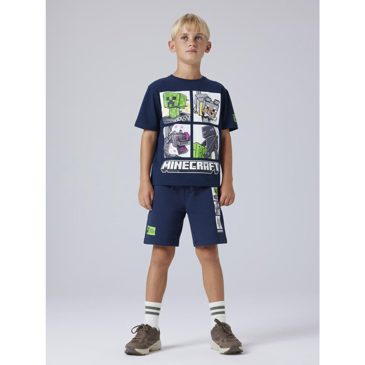 Name It Navy Blazer Nkmmykin Minecraft Ss Nreg Top Box Bfu