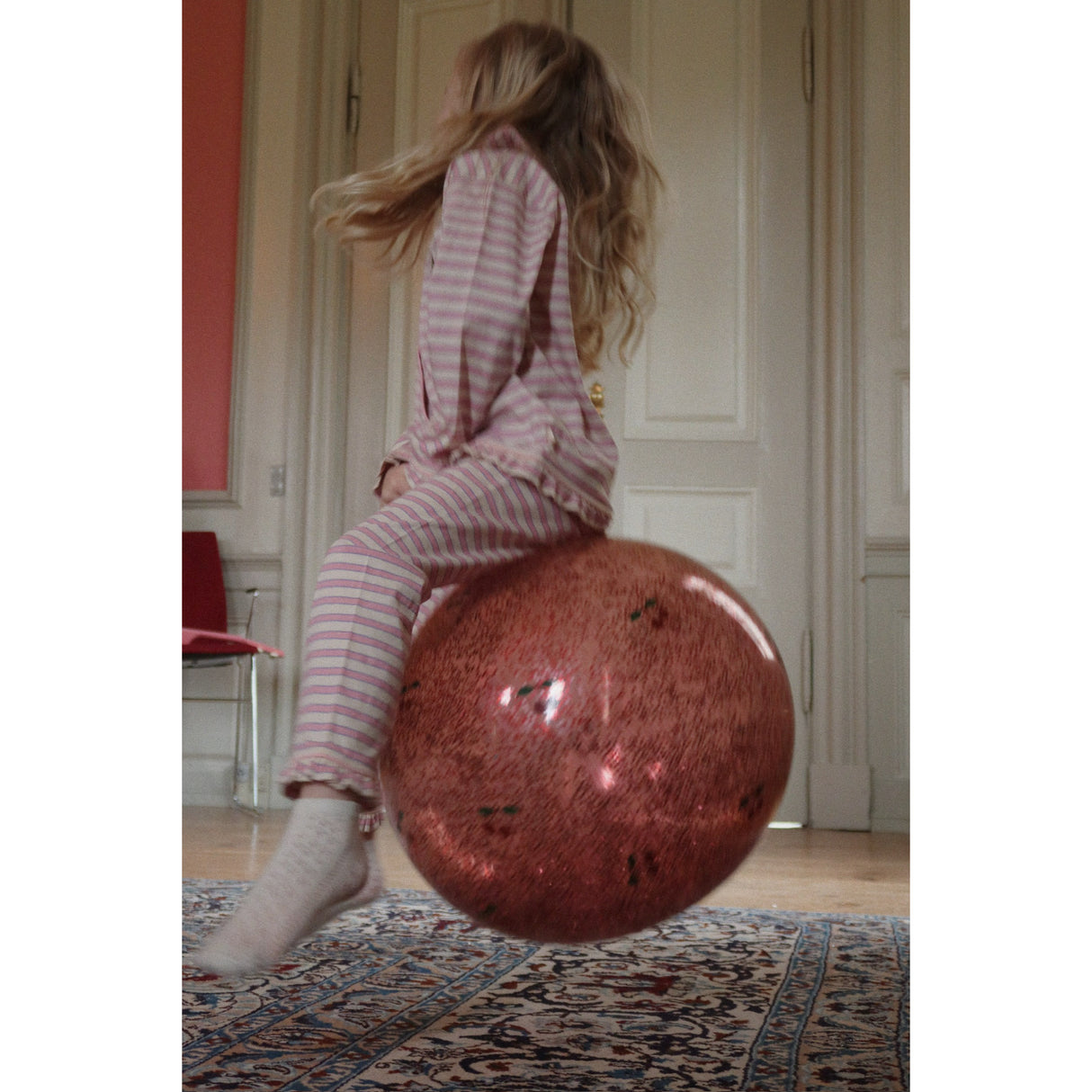 Konges Sløjd Lolly Stripe Pio Frill Set Gots