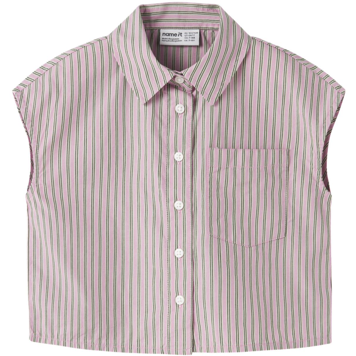 Name It Pink Drink Nkfjociko Ss Nreg Sh Shirt