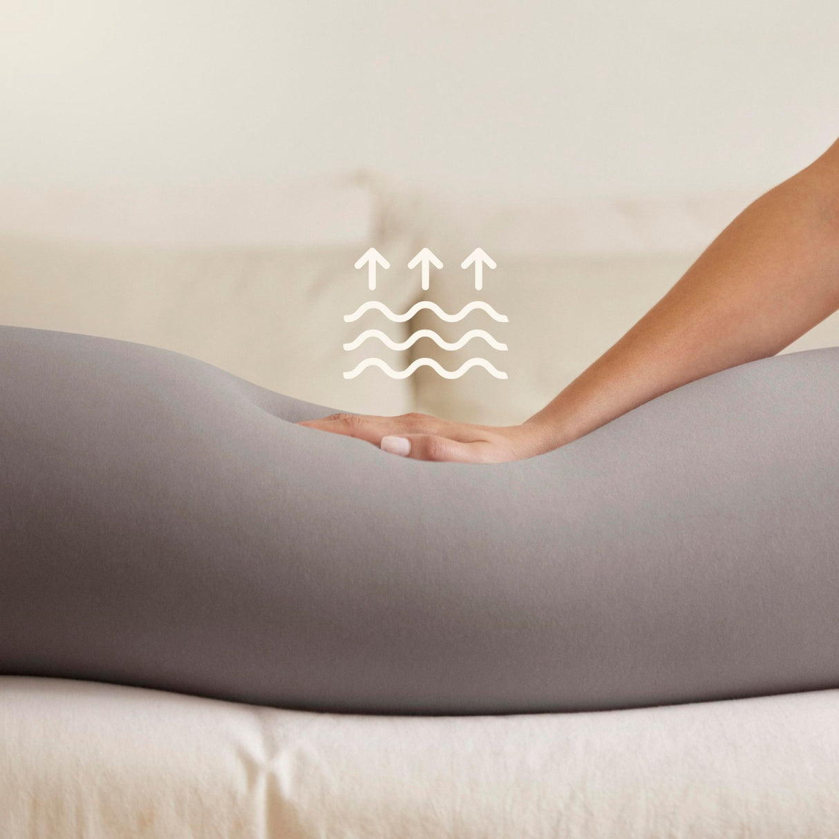 bbhugme Stone/Plum Pregnancy Pillow