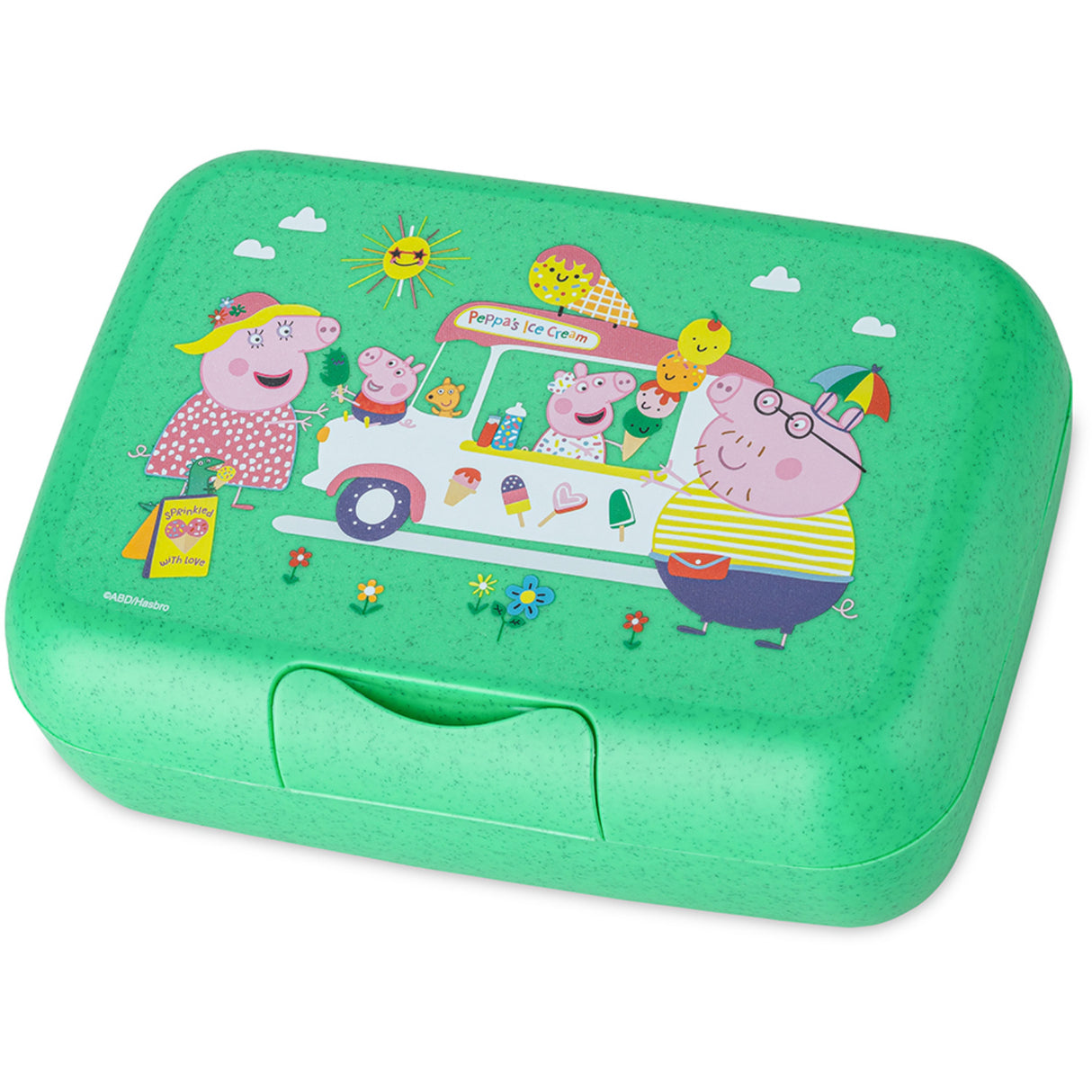 Koziol Organic Spring Green Lunch Box With Separation Bowl Candy L Peppa Pig Pop