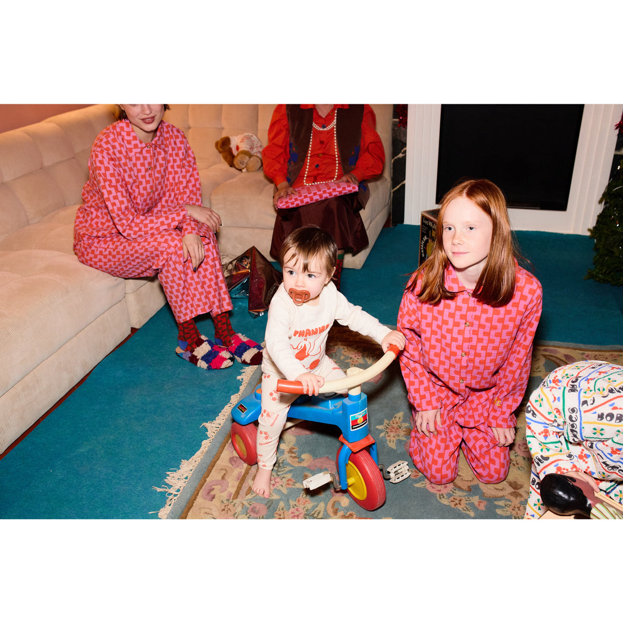 Bobo Choses Offwhite Rolling Dog T-Shirt