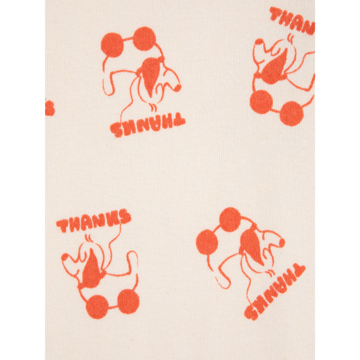 Bobo Choses Offwhite Rolling Dog All Over Overall