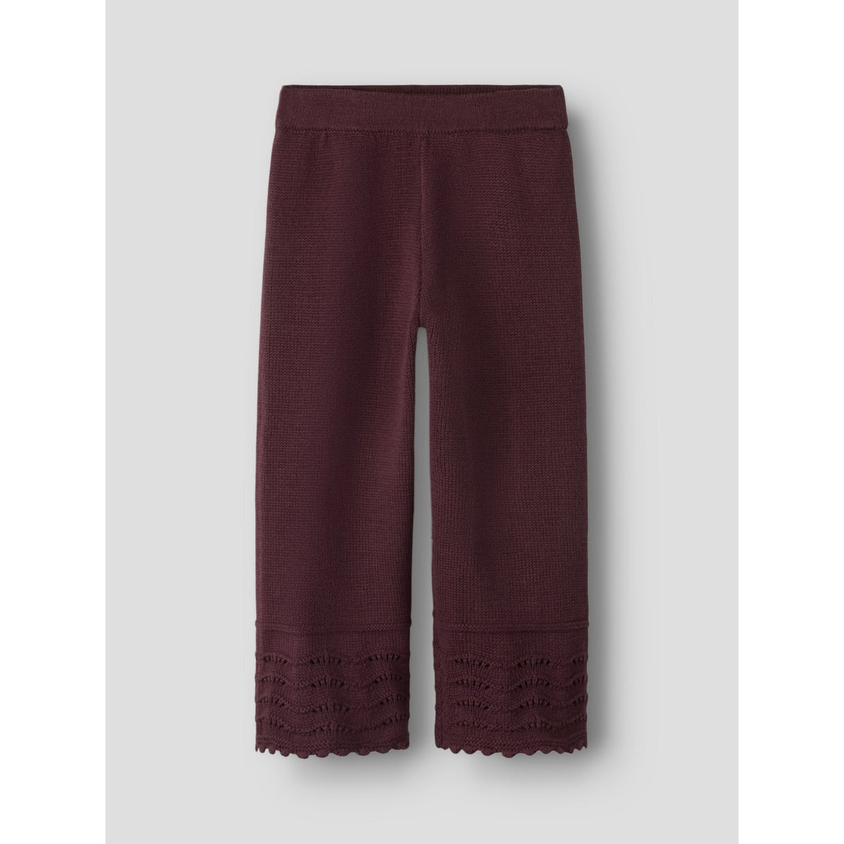 Lil'Atelier Catawba Grape Nmflola Knit Pants Lil