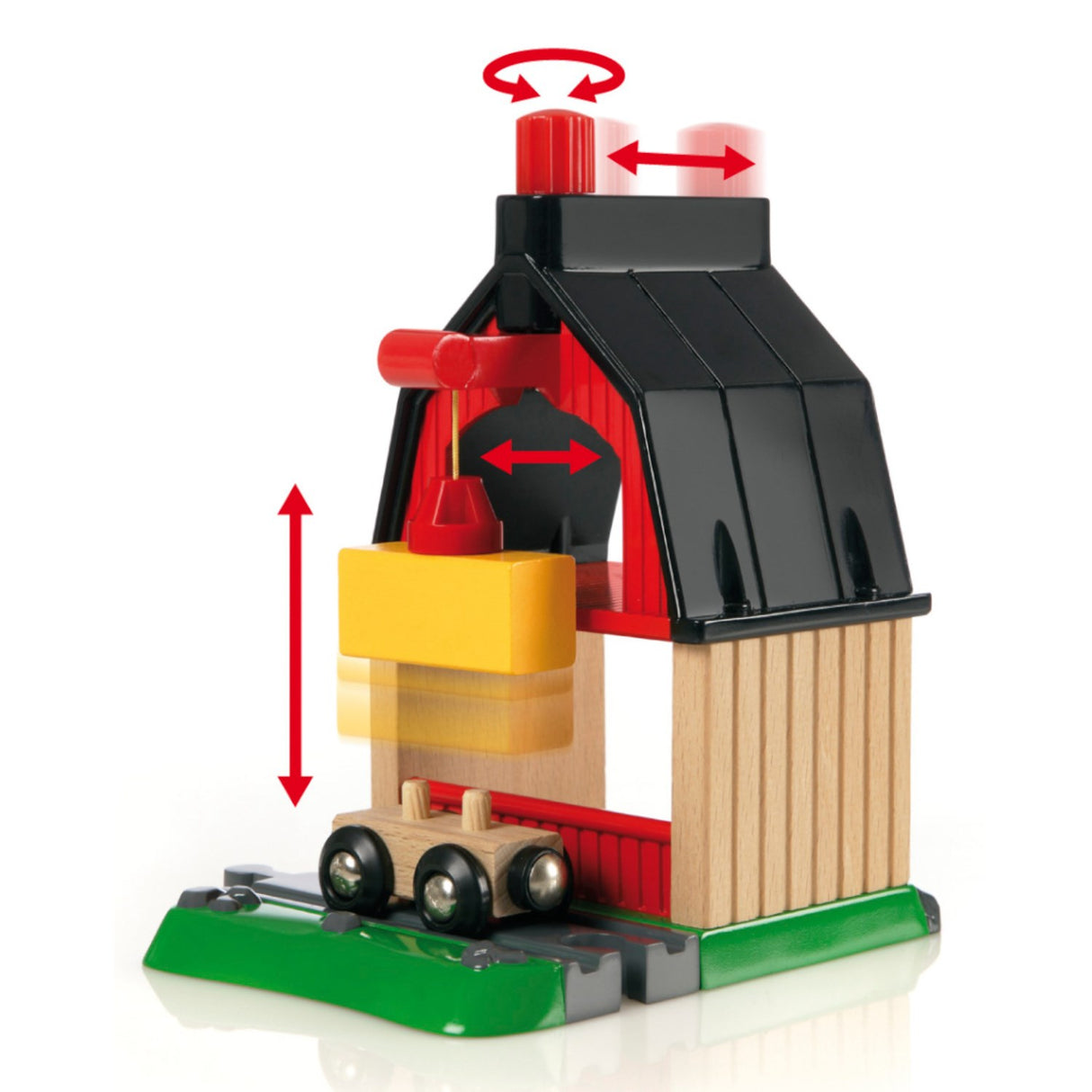 BRIO® 33719 Togbane, Bondegård-på-landet, Sæt