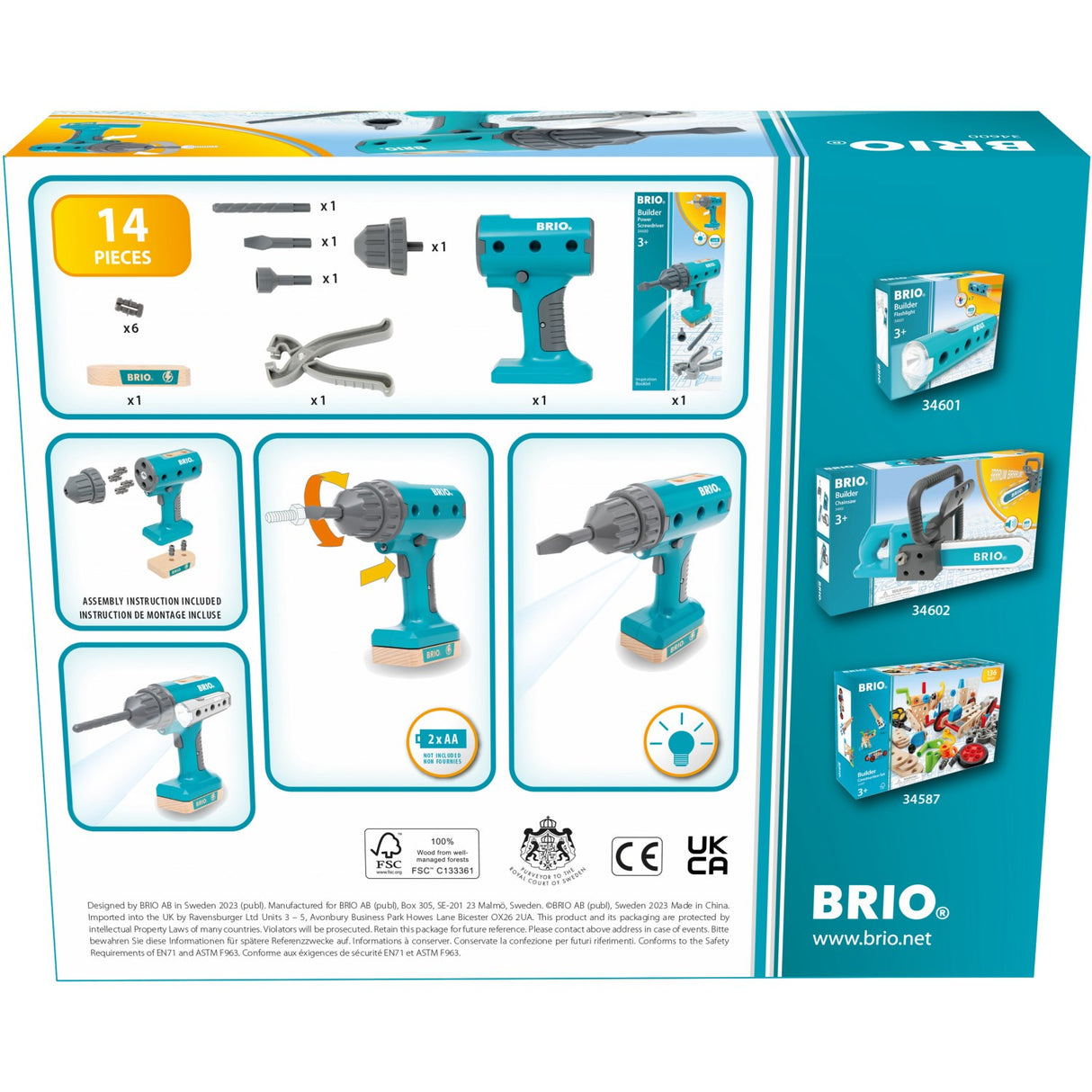 BRIO® 34600 Builder, Power Screwdriver