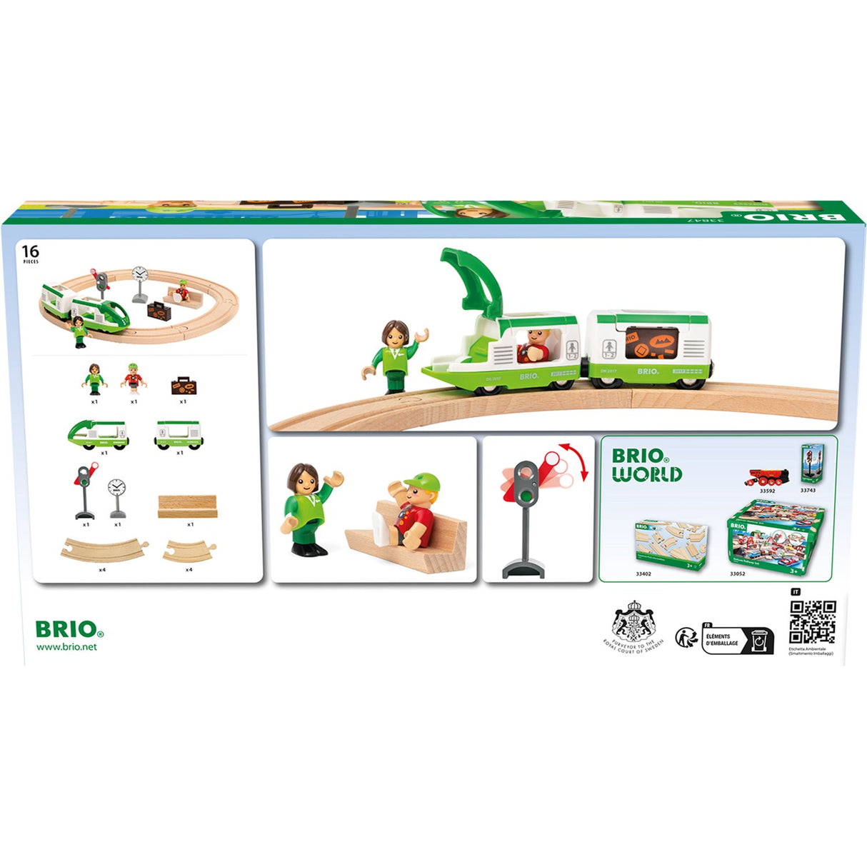 BRIO® 33847 Rundt Togbanesæt