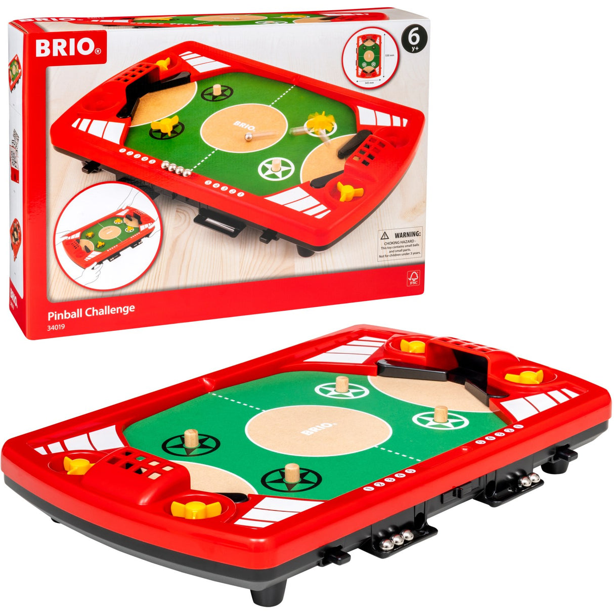 BRIO® 34019 Flipperspil Challenge