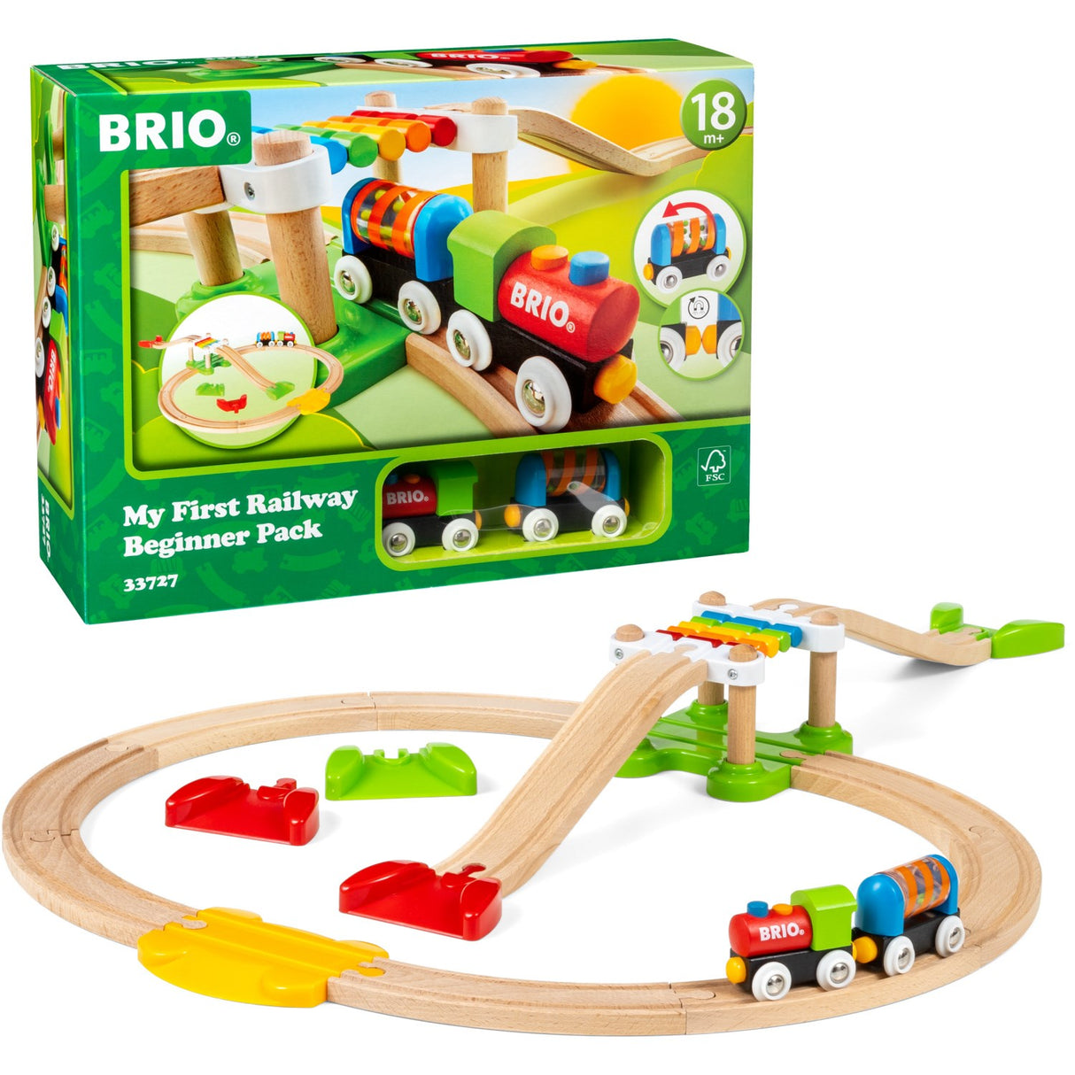 BRIO® 33727 Min Første Togbane, Udvidet