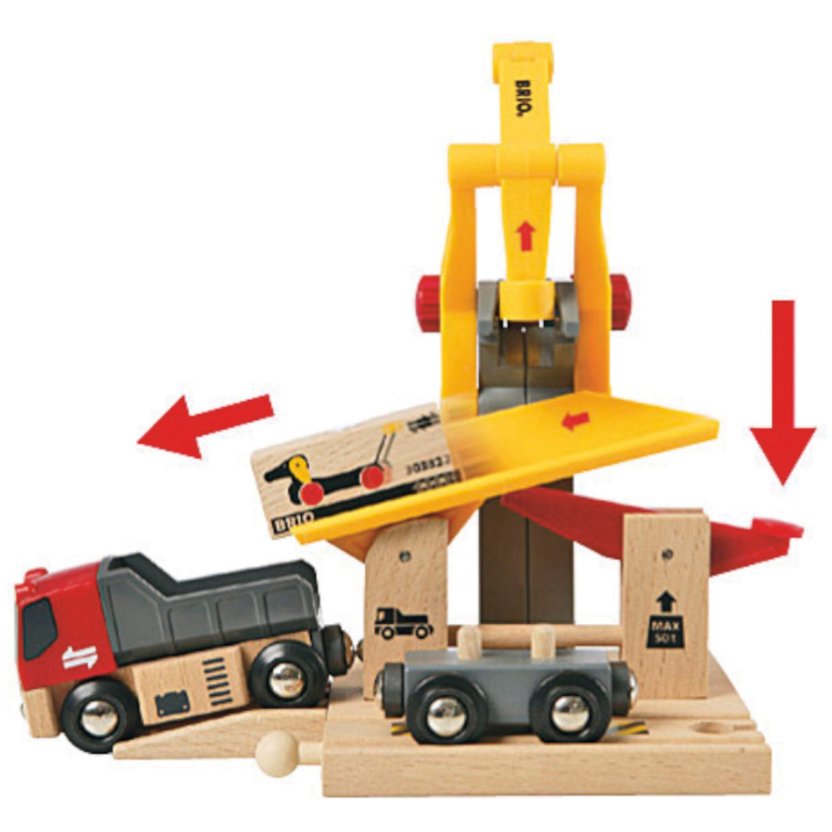 BRIO® 33097 Togbane I Plastkasse, 50 Dele