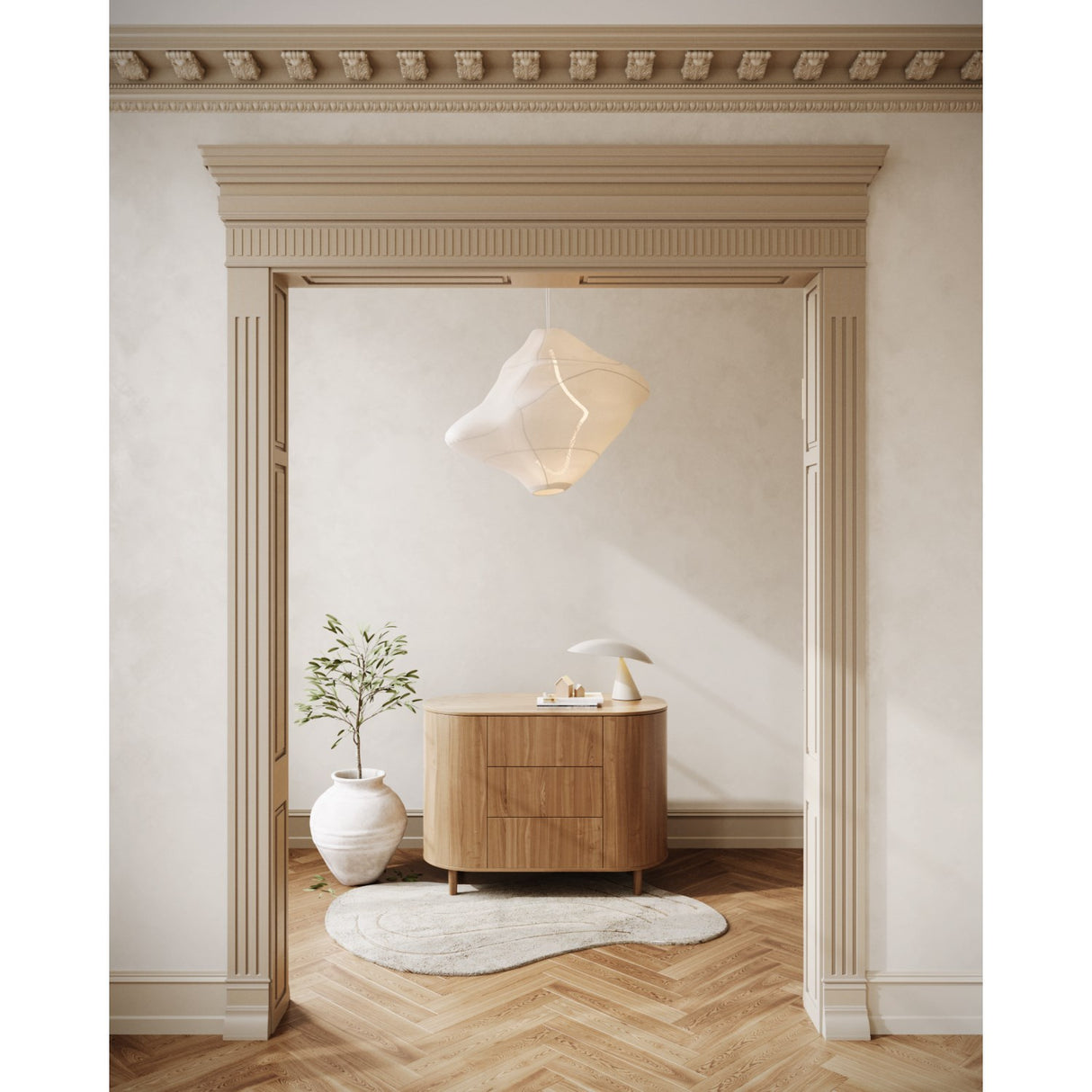 KAS Kopenhagen Oak Veneer Kai Dresser