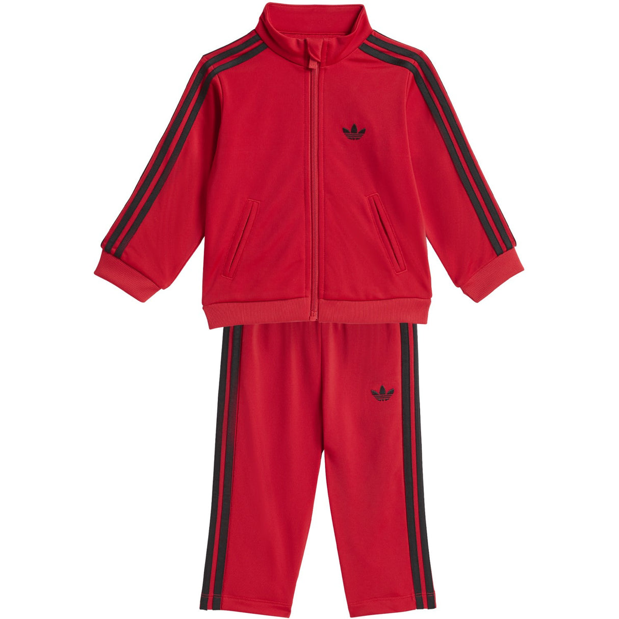 adidas Originals Better Scarlet/Black Firebird Ts Sweat Set