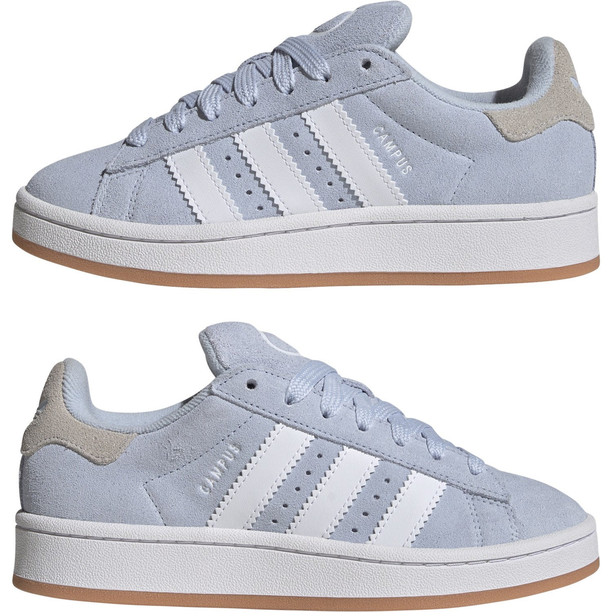 adidas Originals Crystal Sky/Ftwr White/Gum 2 Campus 00S J Sneakers