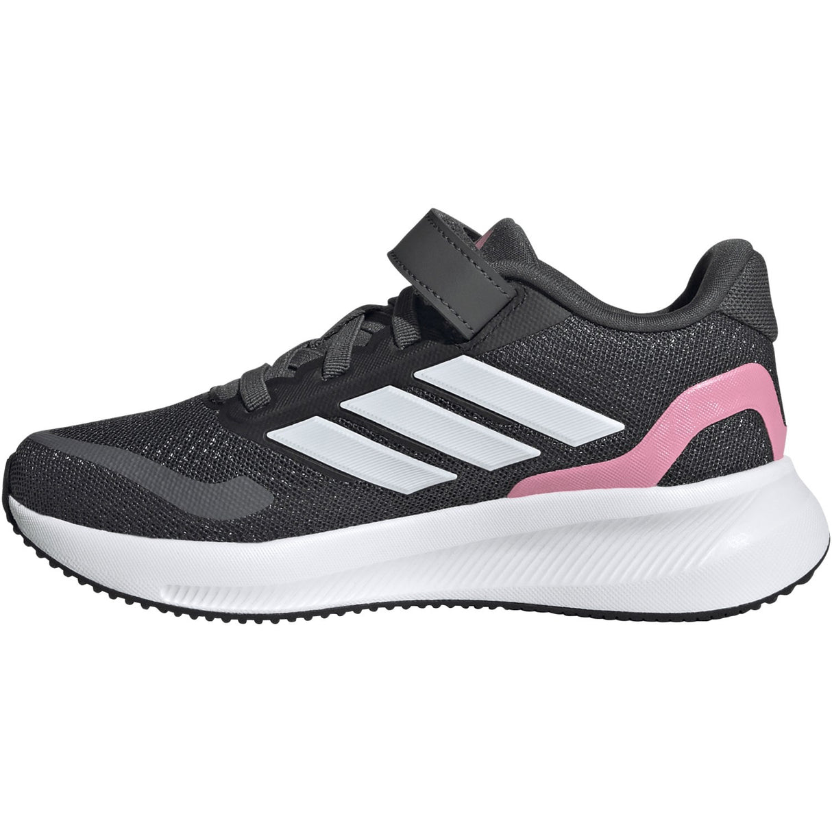 adidas Originals Grey Six/Crystal White/Bliss Pink Runfalcon 5 El C Sneakers