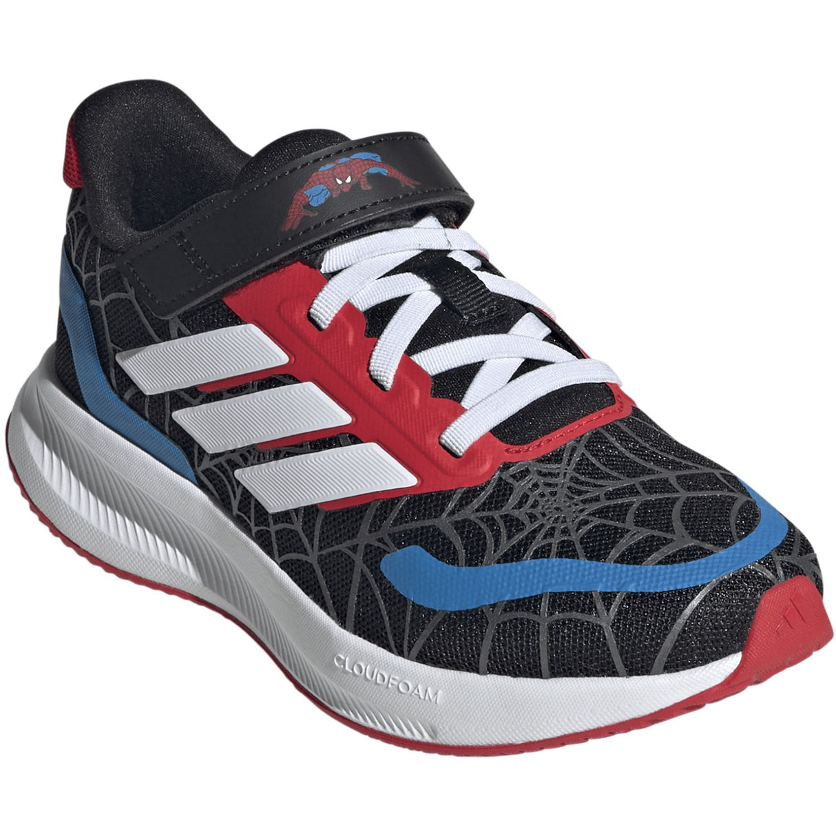 adidas Originals Core Black/Ftwr White/Pure Ruby Runfalcon Spider-Man El C Sneakers