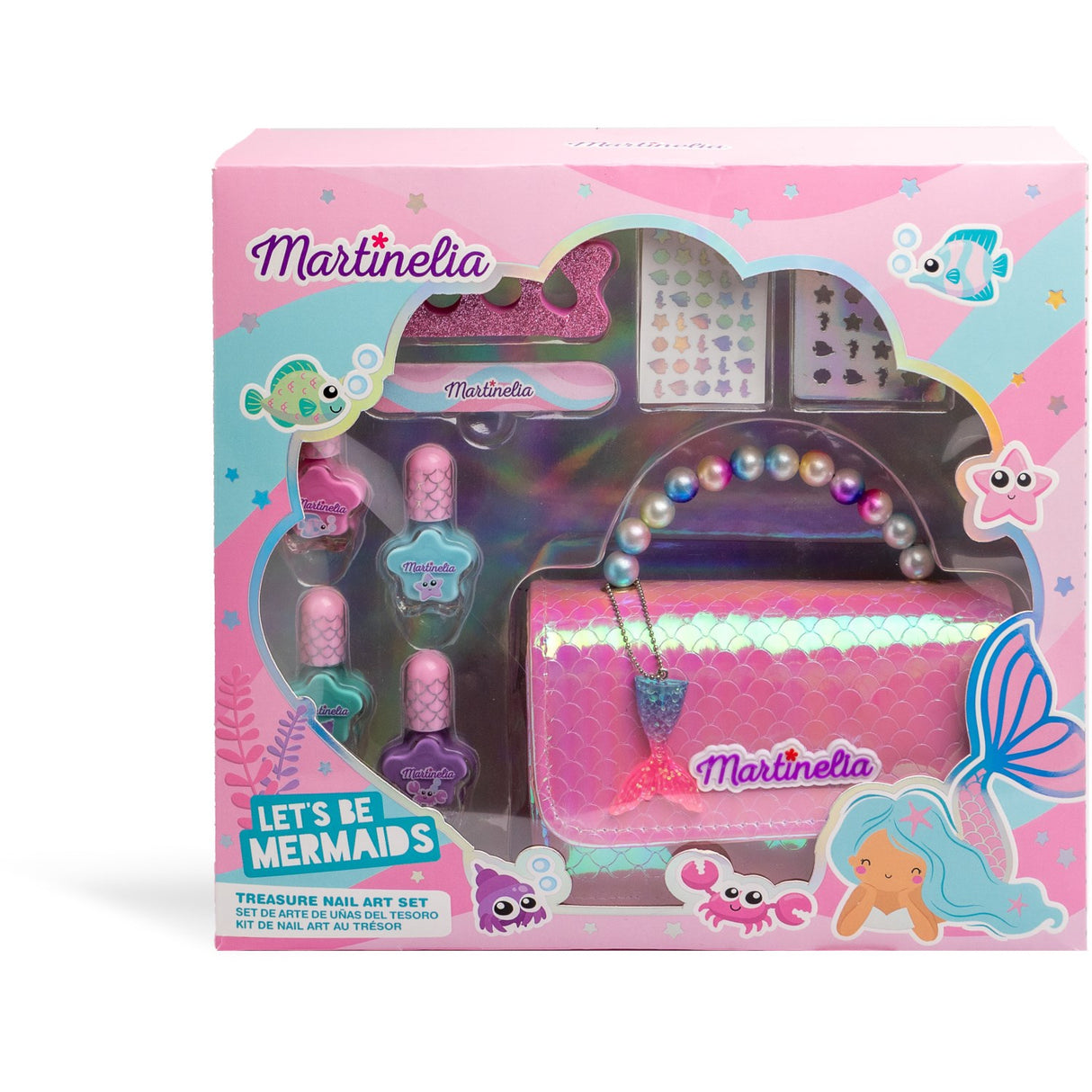 Martinelia Let's Be Mermaids Treasure Nail Art Set
